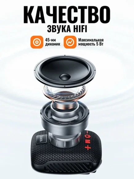 Портативная акустика Hoco HC35 Smart sound speaker Navy Blue