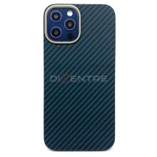 Чехол-накладка Apple iPhone 12 Pro Max K-DOO Kevlar черно-синий Чехол-накладка Apple iPhone 12 Pro Max K-DOO Kevlar черно-синий