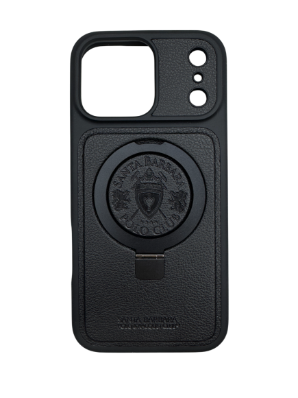 Чехол-накладка для iPhone 17 Pro Polo Primo Magsafe Stand Black