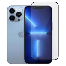 Стекло Apple iPhone 13 Pro Max/14 Plus 5D черный
