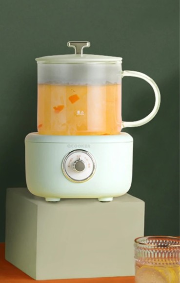 Электрический чайник QCOOKER CR-MYS01 зеленый
