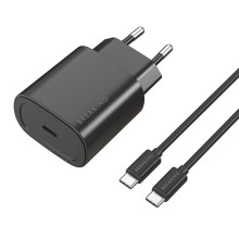 СЗУ Breaking P-08 3A 25W USB-C+кабель USB-C - USB-C белый
