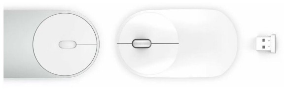 Беспроводная мышь Xiaomi Mi Wireless Mouse Youth Edition WXSB01MW  (Белый)