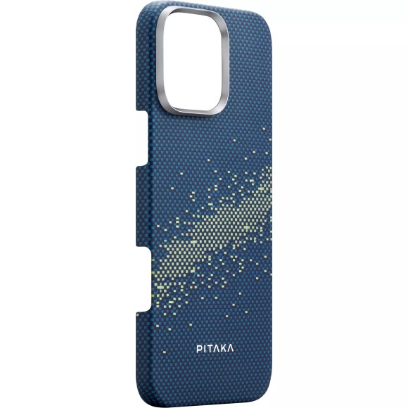 Чехол-накладка для iPhone 16 Pro PITAKA Tactike Woven Case Milky way galaxy