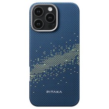 Чехол-накладка для iPhone 16 Pro  PITAKA Tactike Woven Case Milky way galaxy
