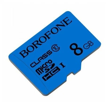 Micro SDHC Borofone 8Gb (Class 10) Micro SDHC Borofone 8Gb (Class 10)