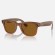 Солнцезащитные очки Ray-Ban Meta Wayfarer RW4008  67068353 — Shiny Caramel Polar Brown