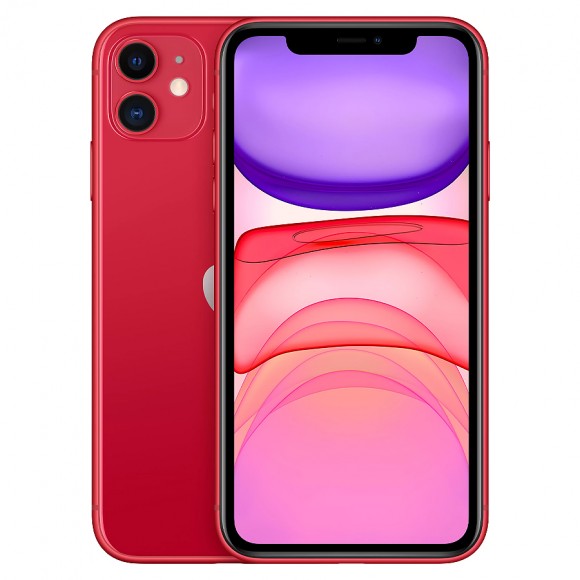 Смартфон Apple iPhone 11 64GB DUAL (красный)