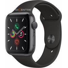 Часы Apple Watch Series 5 GPS 44mm Aluminum Case with Sport Band MWVF2 (темно-серый, Черный)