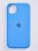 Чехол-накладка для iPhone 11 Silicone Case ярко-голубой
