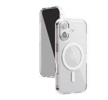Чехол-накладка для iPhone 16 Dfans Design Magnetic Series прозрачный