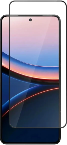 Стекло Xiaomi Poco F7 5D черное