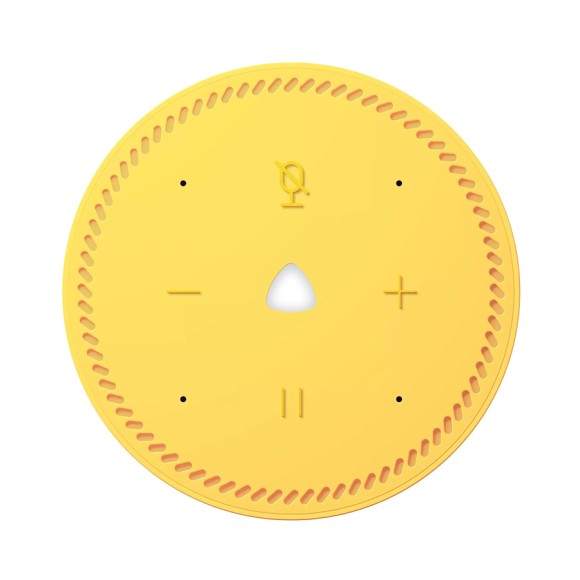 Умная колонка Яндекс Станция Лайт с Алисой  YNDX-00025 (Лимон)