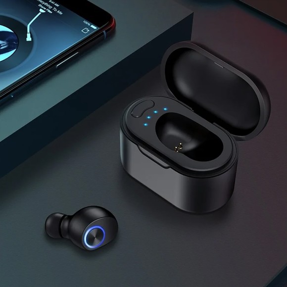Bluetooth гарнитура Borofone BC29 mini черная Bluetooth гарнитура Borofone BC29 mini черная