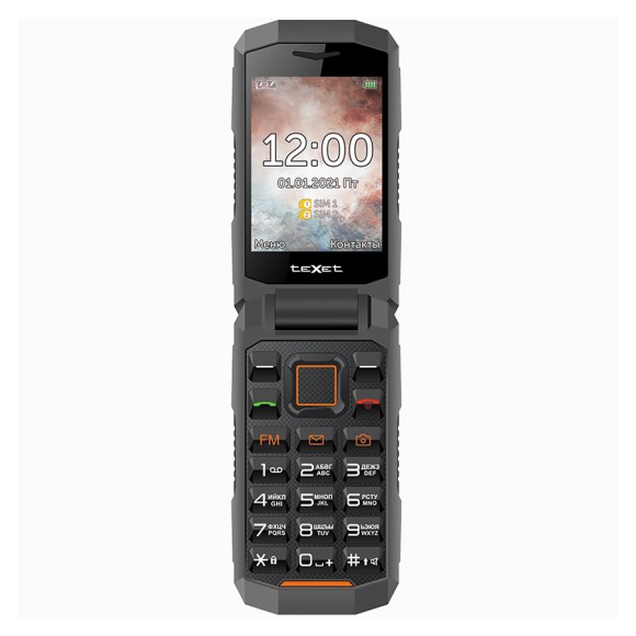 Телефон teXet TM-D411 (черный) Телефон teXet TM-D411 (черный)