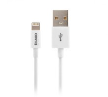Кабель OLMIO USB 2.0 - iPhone/iPod/iPad 8pin, 1м, 2.1A, реверс., плоский