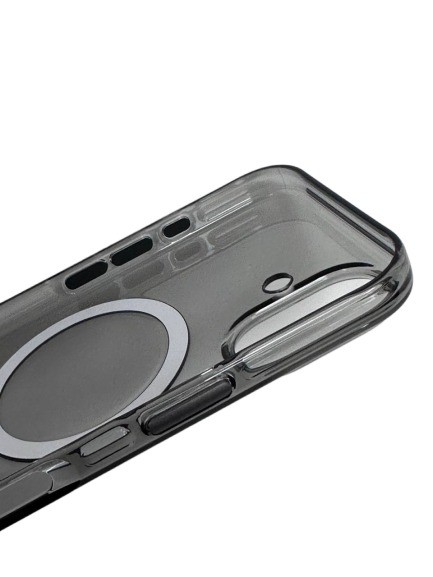 Чехол-накладка для iPhone 16 Dfans Design Magnetic Series Black Чехол-накладка для iPhone 16 Dfans Design Magnetic Series Black