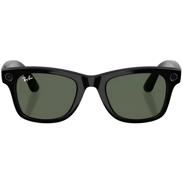 Умные очки Ray-Ban Meta Wayfarer (Gen 2) RW4012 601/7150-Shiny Black,G15 Green