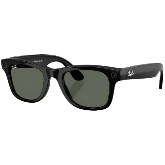 Умные очки Ray-Ban Meta Wayfarer (Gen 2) RW4012 601/7150-Shiny Black,G15 Green