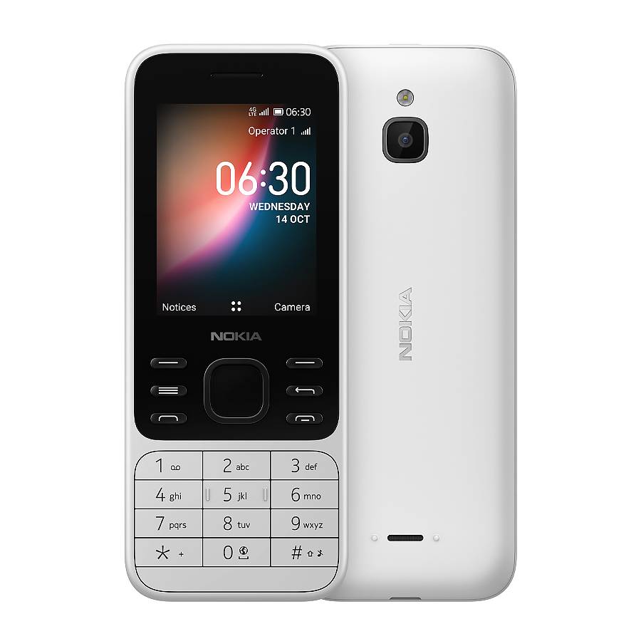 Телефон Nokia 6300 4G (белый) купить в интернет-магазине - Dicentre город  Краснодар