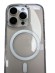 Чехол-накладка для iPhone 16 Pro Dfans Design Magnetic Series прозрачный