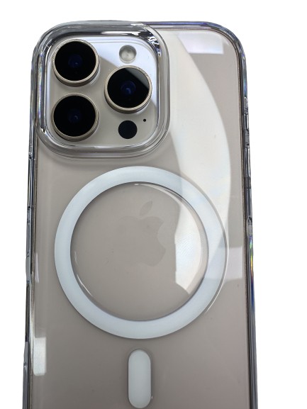 Чехол-накладка для iPhone 16 Pro Dfans Design Magnetic Series прозрачный Чехол-накладка для iPhone 16 Pro Dfans Design Magnetic Series прозрачный