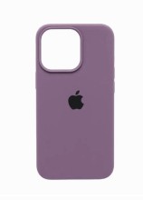 Чехол-накладка для iPhone 12 Mini Silicone Case пыльно фиолетовый