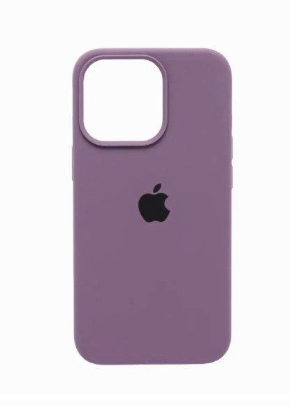 Чехол-накладка для iPhone 12 Mini Silicone Case пыльно фиолетовый