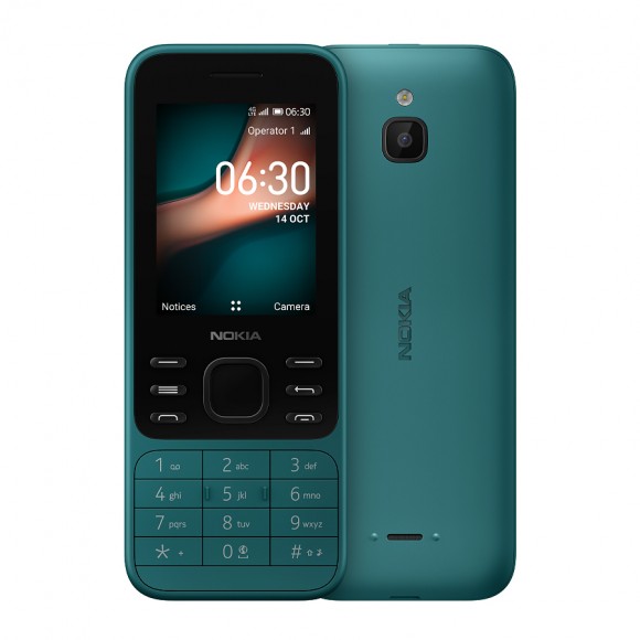 Телефон Nokia 6300 4G (зеленый)