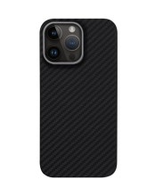 Чехол-накладка для iPhone 15 Pro Max Luxo Life MagSafe черный