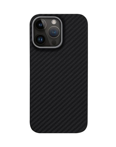 Чехол-накладка для iPhone 15 Pro Max Luxo Life MagSafe черный