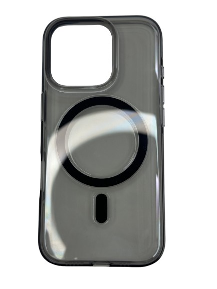 Чехол-накладка для iPhone 16 Pro Dfans Design Magnetic Series Black Чехол-накладка для iPhone 16 Pro Dfans Design Magnetic Series Black