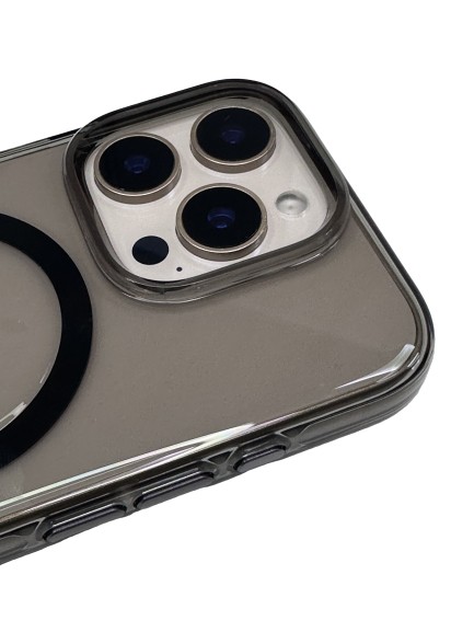 Чехол-накладка для iPhone 16 Pro Dfans Design Magnetic Series Black Чехол-накладка для iPhone 16 Pro Dfans Design Magnetic Series Black