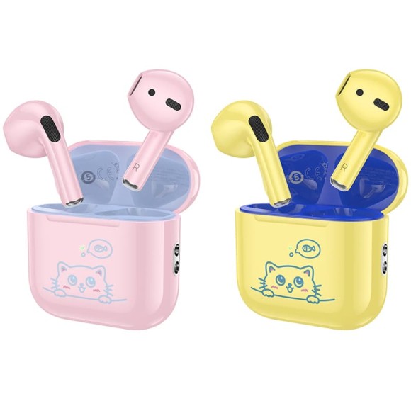 Наушники Hoco EW112 розовые Наушники Hoco EW112 розовые