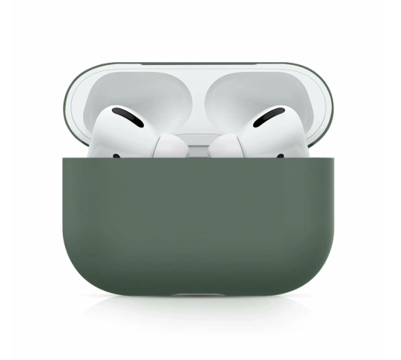 Сумка-чехол на AirPods Pro пыльно-зеленый