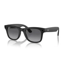 Солнцезащитные очки Ray-Ban Meta Wayfarer RW4008 601ST3 53 — матовый чёрный