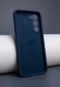 Чехол-накладка Samsung A33 Silicone Case темно-синий