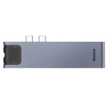 USB-концентратор Baseus Thunderbolt C+ Pro (CAHUB-L0G) 7 в 1