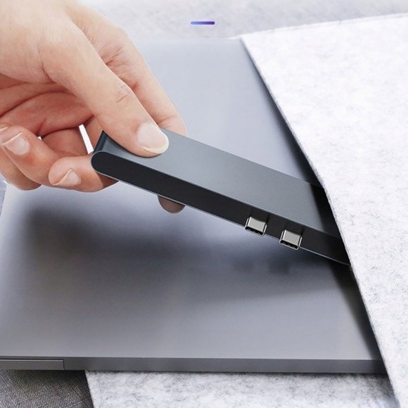 USB-концентратор Baseus Thunderbolt C+ Pro (CAHUB-L0G) 7 в 1