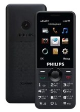 Телефон Philips E168 Xenium Black Телефон Philips E168 Xenium Black