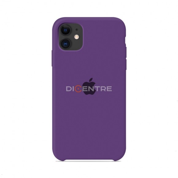 Чехол-накладка для iPhone 12 Mini Silicone Case фиолетовый