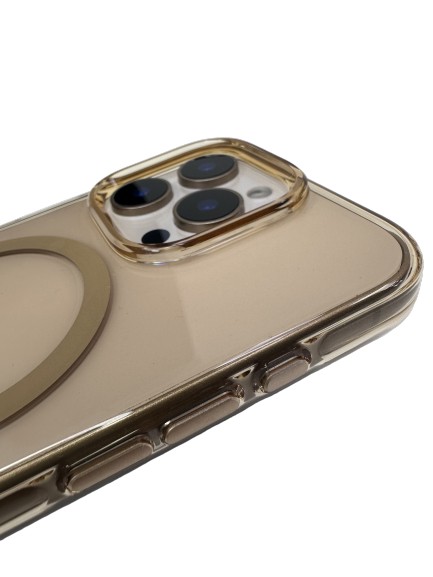 Чехол-накладка для iPhone 16 Pro Dfans Design Magnetic Series Desert Gold Чехол-накладка для iPhone 16 Pro Dfans Design Magnetic Series Desert Gold