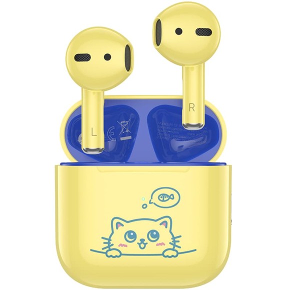 Наушники Hoco EW112 желтые Наушники Hoco EW112 желтые