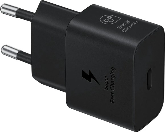 СЗУ Samsung Power USB-C + кабельType-C-Type-C 25W Black