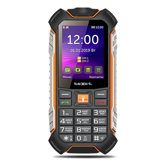 Телефон teXet TM-530R (черный)