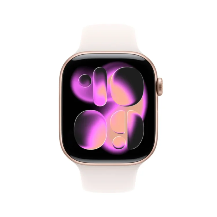 Умные часы Apple Watch Series 11 46mm/M/L MEV74 Aluminum Case with Light Blush Sport Band