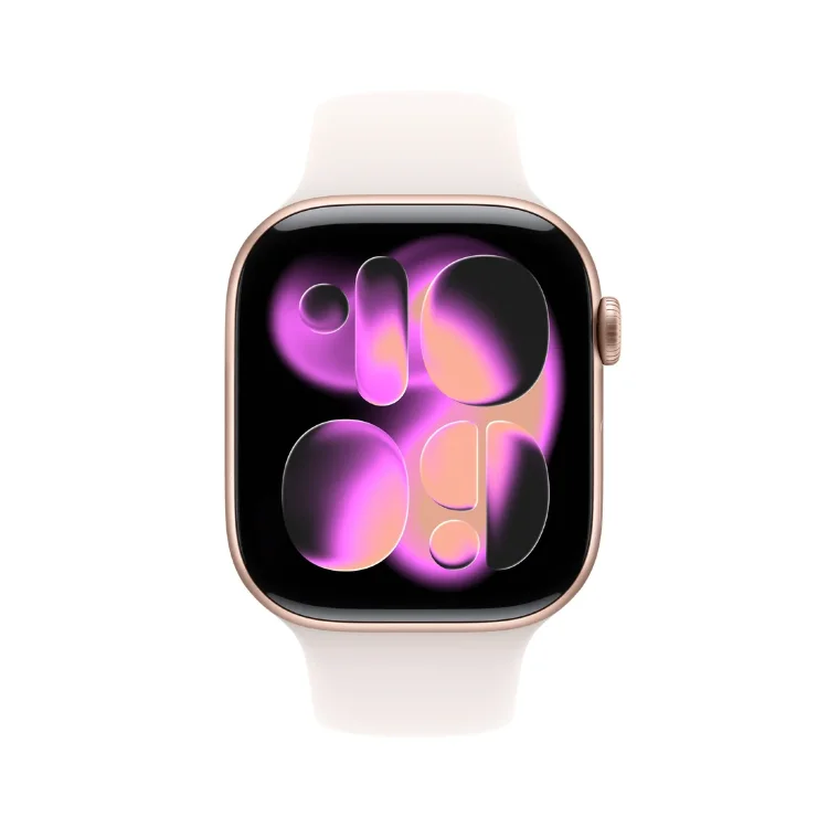 Умные часы Apple Watch Series 11 46mm/M/L MEV74 Aluminum Case with Light Blush Sport Band