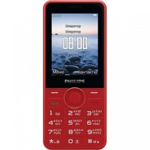 Телефон Philips E168 Xenium красный, Red Телефон Philips E168 Xenium красный, Red