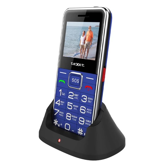 Телефон teXet TM-B319 (синий)