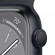 Умные часы Apple Watch Series 8 45мм M/L (MNP83) Aluminium Case, midnight Sport Band (Темная ночь, Темная ночь)